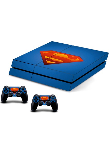 PS4 Fat Superman Sticker Seti