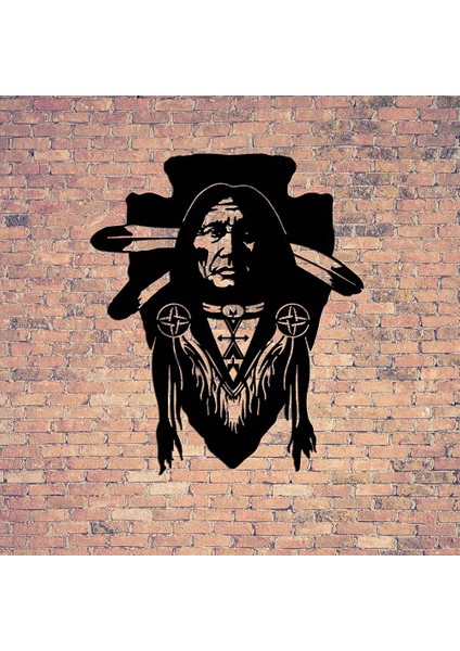 Kızılderili Metal Duvar Dekoru fiyatları