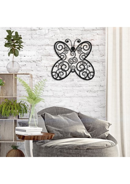 Butterfly Metal Duvar Dekoru