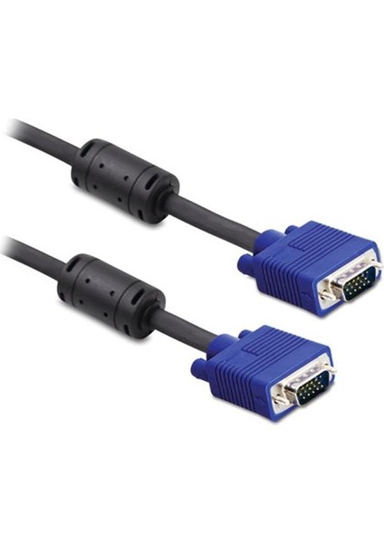 Qport Q-Vga25 15 Pin Fitreli 25 Metre Erkek Erkek Vga Monitör Kabloqport Q-Vga25