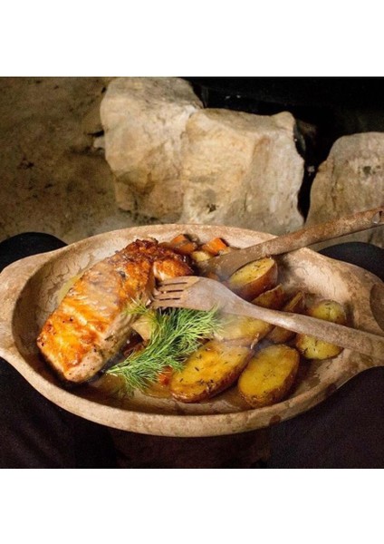 Cutlery Çatal Bıçak Seti Kahverengi