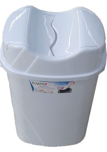 Plastik Tuffex 5 No 35 Litre Yutan Çöp Kovası TP389