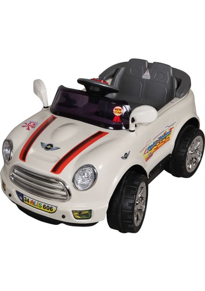 Turbo Coupe 606 - K 12 Volt Kumandalı - Beyaz