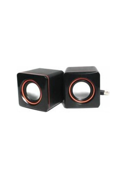 USB 2.0 Hoparlör 1+1 Ses Bombası