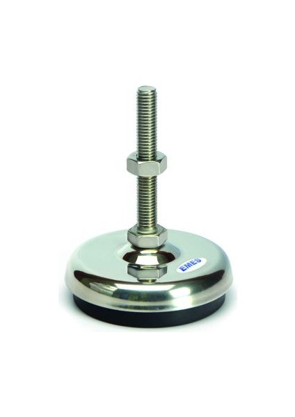 Paslanmaz Makine Ayağı, Çap:100, M16X100Mm, Ia 10 1610