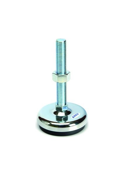 Krom Kaplı Ayak, Çap:100, M16X100Mm, Kka 10 1610