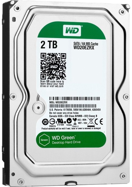 Wd 2 Tb 5400Rpm 64Mb Sata3   Hdd Hard Disk