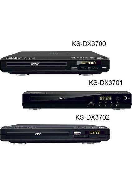 Ks-Dx3700*3701*3702 Usb Dvd/Dvıx Player