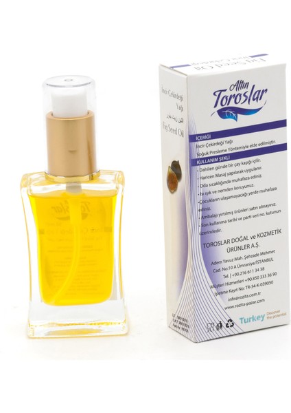 Altın Toroslar İncir Çekirdeği Yağı 30 ml