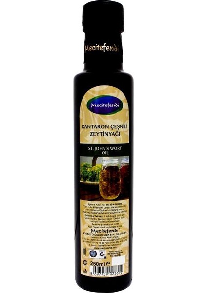 Kantaron Yağı 250 ml