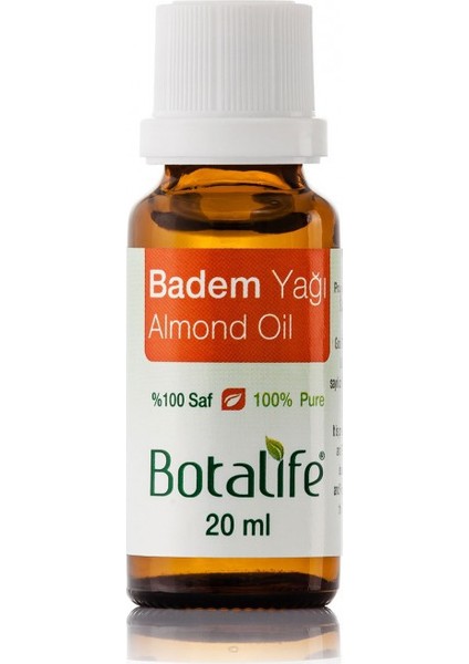 Badem Yağı Saf 20 ml Soğuk Pres Tatlı (prunus amygdalus .dulcus oil)