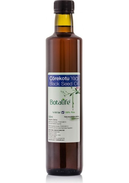 Çörekotu Yağı 500 ml