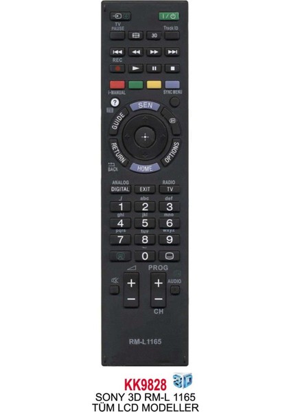 Sony Lcd-Led Uyumlu Tv Kumandası