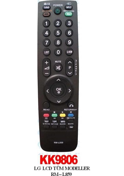 Lg Lcd Tv Kumandası Rm-L859
