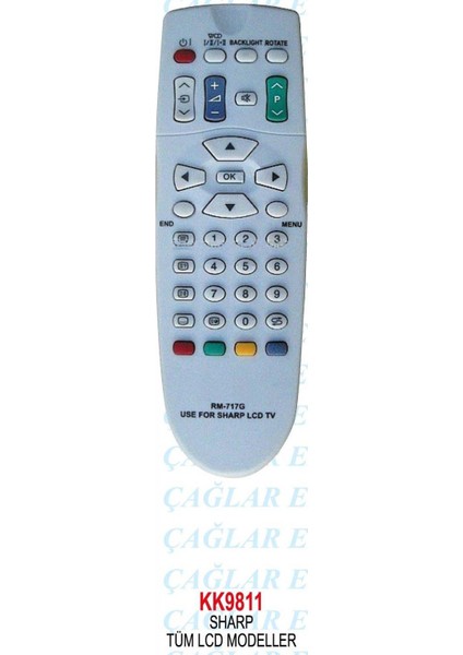 Sharp Lcd Tv Kumandası Rm-717G
