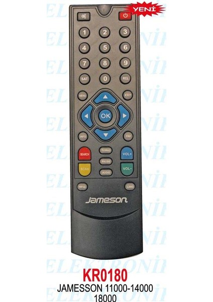 Jameson Jd17000-16000-18000 Uydu Kumandası
