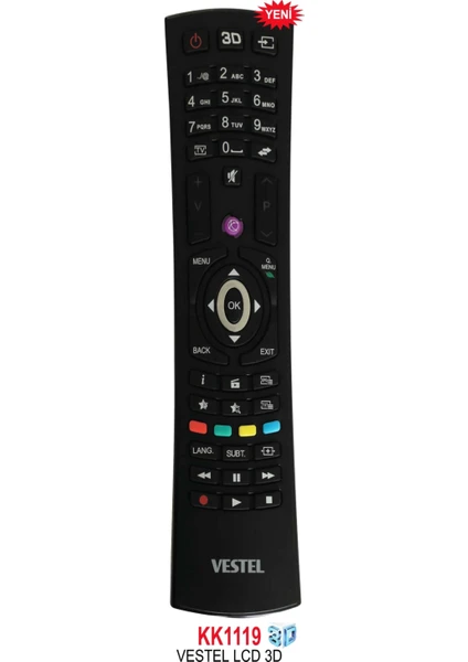 Vestel Smart Tv Led Tv Kumandası