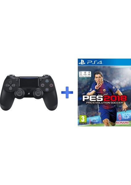 Playstation Dualshock 4 + Pes 18 Oyunu