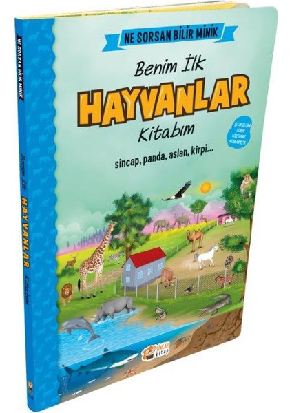 İngilizce Destekli İlk Büyük Hayvanlar Kitabım