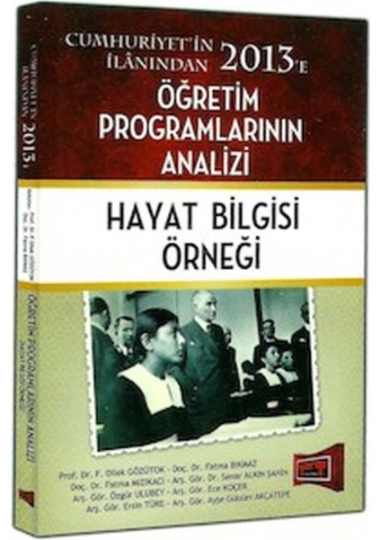 Hayat Bilgisi Örneği - Öğretim Programlarının Analizi