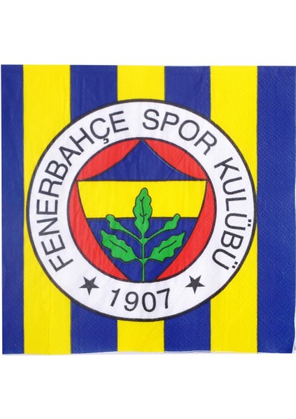 Balon Evi Orijinal Lisanslı Fenerbahçe 16'lı Kağıt Peçete