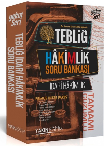 Tebliğ İdari Hakimlik Tamamı Çözümlü Soru Bankası