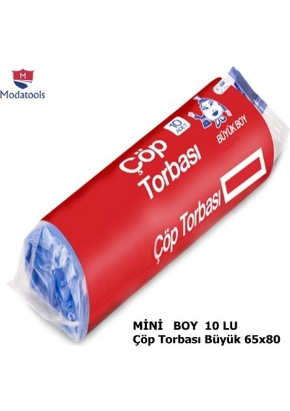 Çöp Torbası Büyük 65x80 3665