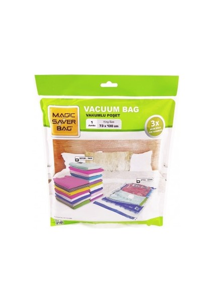 Vakumlu Poşet Jumbo 73*130 17162