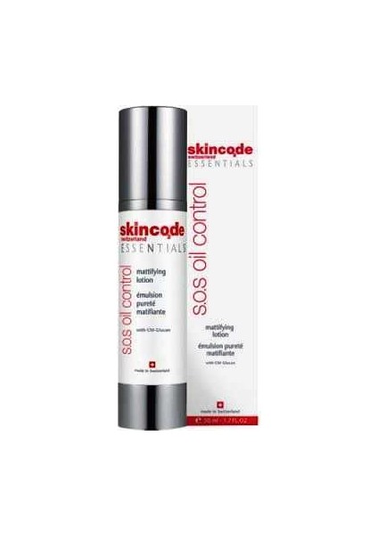 S.O.S. Oil Control Mattifying Lotion 50 ml - Matlaştırıcı Losyon