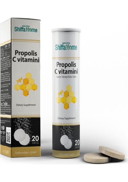 Shıffa Home Propolis & C Vitamini Efervesan 20Tb