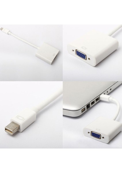 MacBook Pro Air Retina için Mini DisplayPort Dönüştürücü VGA Çıkışlı MB572