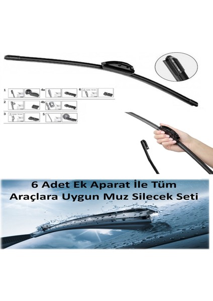 Renault Clio 3 Bosch Aeroeco Muz Silecek Takımı (2005-2011)