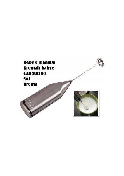 Peak Bays Mini Pilli Portatif Karıştırıcı Mikser