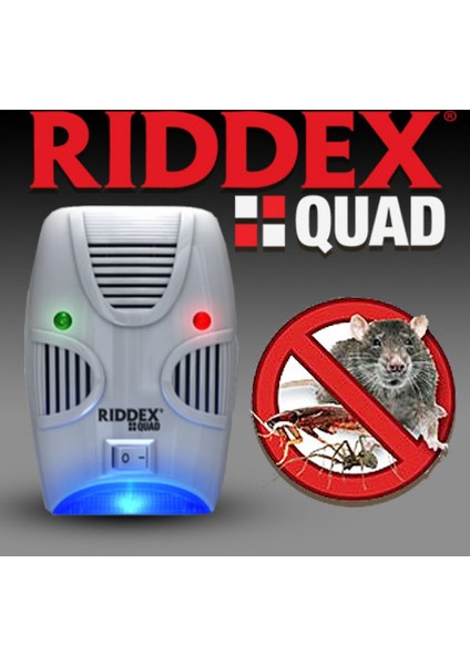 Peak Bays Riddex Quad Pest Repelling Fare Kovucu