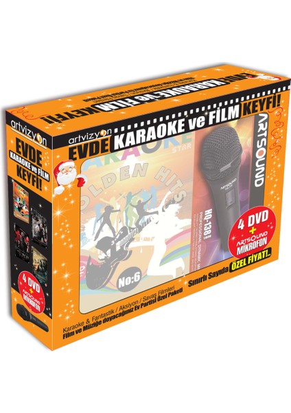 Evde Karaoke Ve Film Keyfi - Paket I