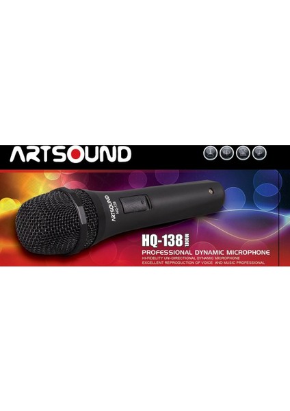 - Professional Dynamic Microphone