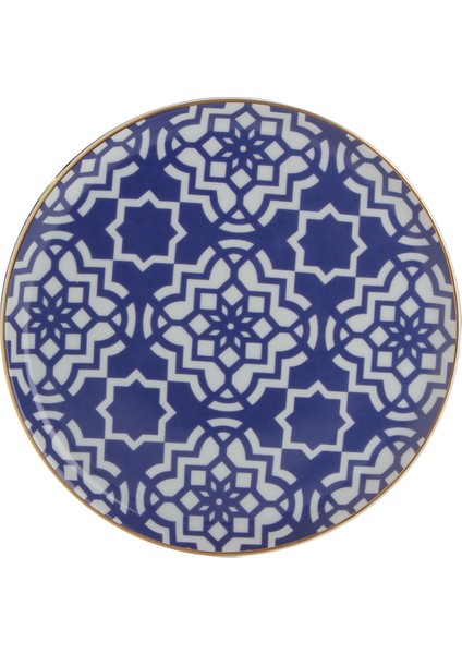 Morocco Ds7 Mor Düz Tabak 20 Cm