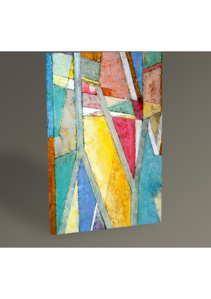 - Soyut Yağlı Boya Tablo 45X30