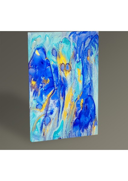 - Soyut Yağlı Boya Tablo 60X40