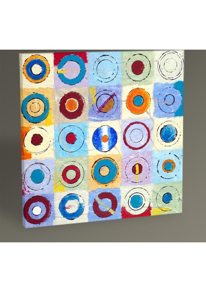 - Soyut Yağlı Boya Tablo 30X30