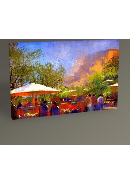 - Soyut Gece Tablo 30x20