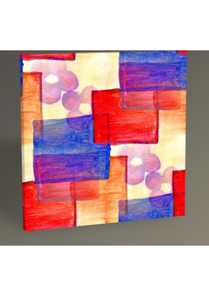 - Soyut Yağlı Boya Tablo 30X30