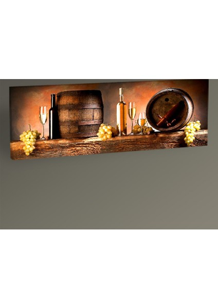 - Fıçı ve Şarap Tablo 150X50