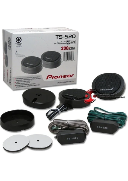 Pıoneer Ts-S20 Tweter 200 Watt Orjinal Amfiye Dayanıklı