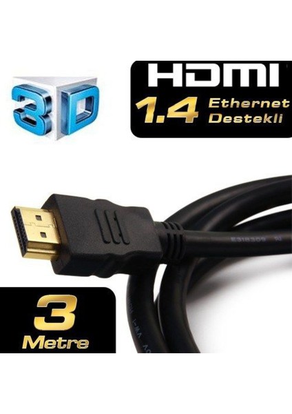 Hdmtv03 Hdmı To Hdmı 3 Metre Kablo