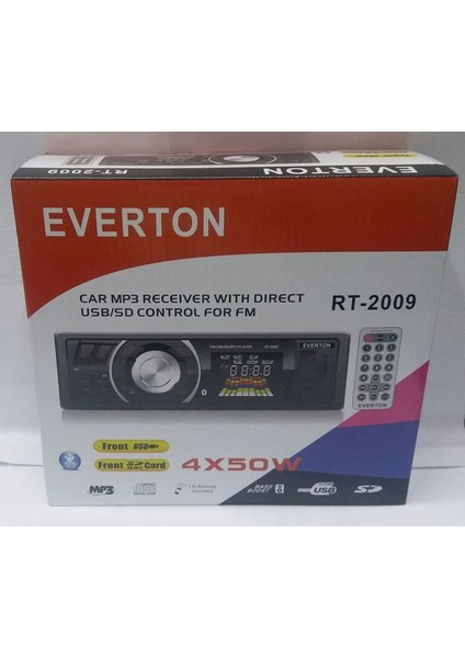 Rt-2009 Bluetooth Usb, Sd, Fm , Aux Oto Teyp