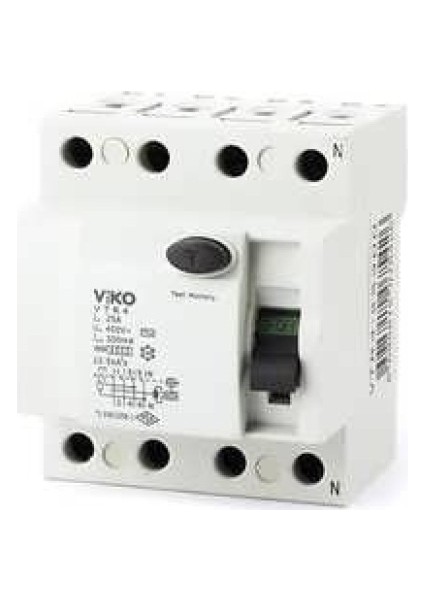 Kaçak Akım Rolesi 4X40A 300 Ma Viko