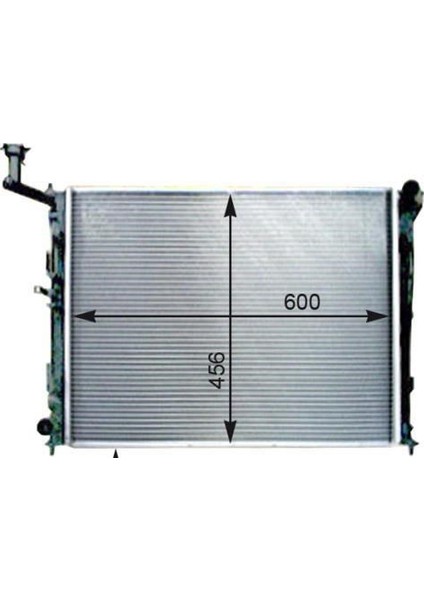 HYUNDAI i30 Motor Radyatörü 2007 - 2011 (253102H000)