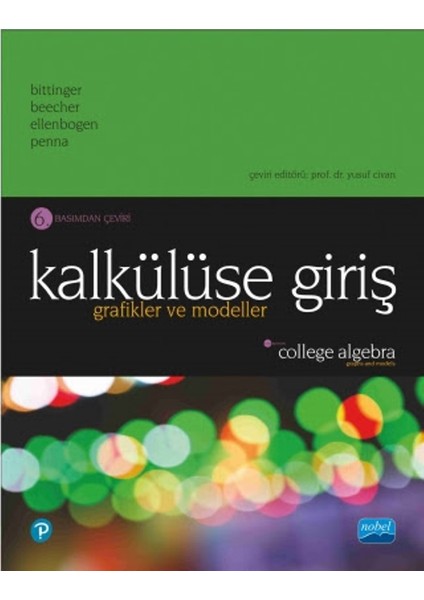 Kalkülüse Giriş: Grafikler Ve Modeller - College Algebra Graphs And Models