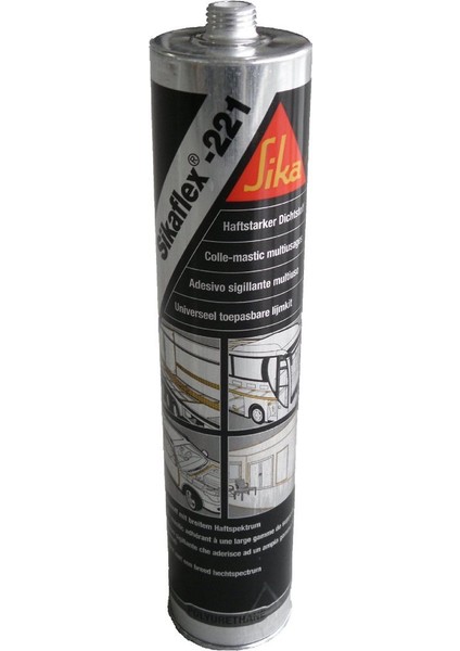 flex 221 Güçlü Yapıştırma Ve Sızdırmazlık Mastiği Gri 300Ml